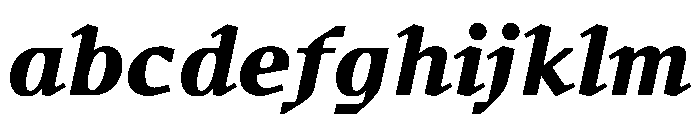 Fleya Bold Italic FONT
