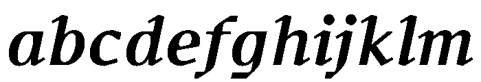 Fleya Medium Italic FONT