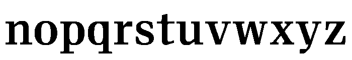 Fleya Medium Font LOWERCASE