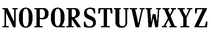 Fleya Mono Medium Font UPPERCASE