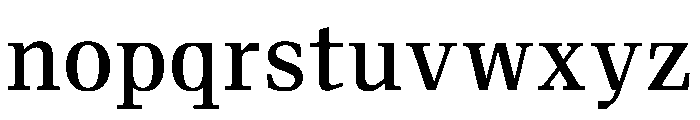 Fleya Regular Font LOWERCASE