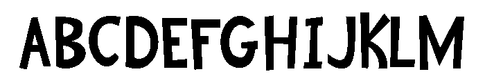 Flora Mambo A Font UPPERCASE