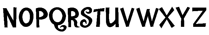 Flora Mambo A Font UPPERCASE