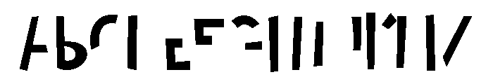 Flora Mambo B Font UPPERCASE