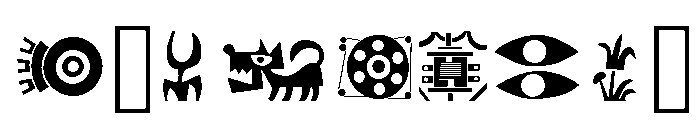 Flora Ornaments Font OTHER CHARS