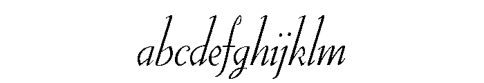 Florentine Cursive Regular FONT