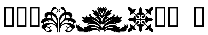 Floriat Regular Font OTHER CHARS