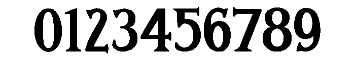 Floursack Tall Regular Font OTHER CHARS