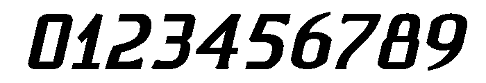 Fluxation Bold Italic Font OTHER CHARS