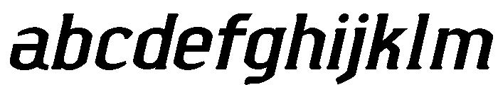 Fluxation Bold Italic FONT