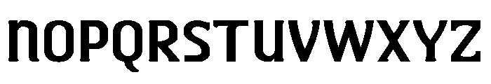 Fluxation Bold Font UPPERCASE