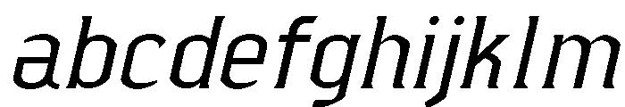 Fluxation Regular Italic FONT