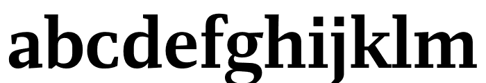 FM Bold Font LOWERCASE