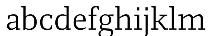 FM Light Font LOWERCASE