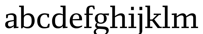 FM Regular Font LOWERCASE