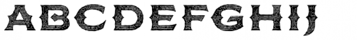 FM Bolyar Engraved One OPro 900 Font LOWERCASE