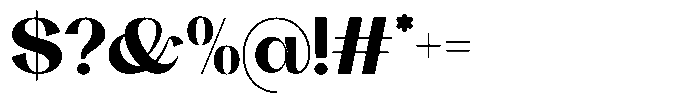 FM Forgiven Font OTHER CHARS
