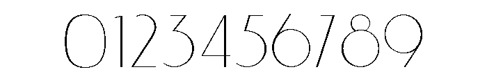 FN Coco Sans Thin Font OTHER CHARS
