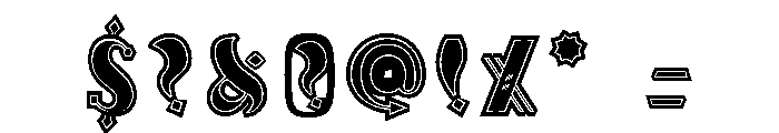 FN Dagon Maya Font OTHER CHARS