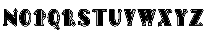 FN Dagon Maya Font LOWERCASE