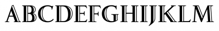 Fnord Engraved Font UPPERCASE