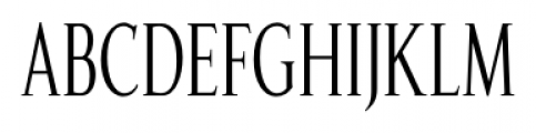 Fnord Five Condensed Font UPPERCASE