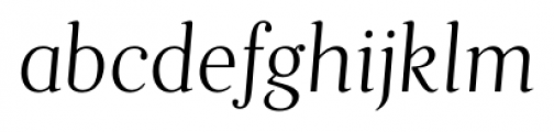 Fnord Seventeen Italic Font LOWERCASE