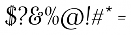 Fnord Twenty-Three Italic Font OTHER CHARS