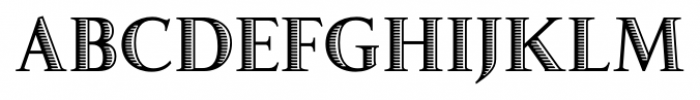 Fnord Woodcut Font UPPERCASE