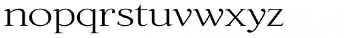 Fnord Twenty Three Extended Font LOWERCASE