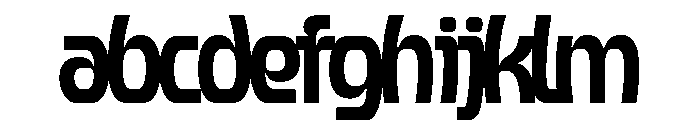 Forager Bold Overlap FONT