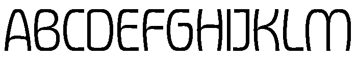 Forager Light Font UPPERCASE