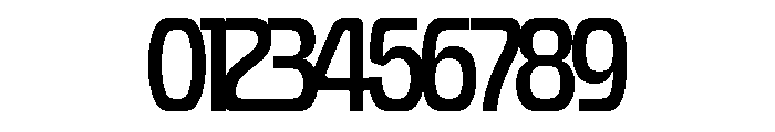 Forager Medium Overlap Font OTHER CHARS