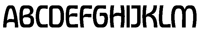 Forager Medium Font UPPERCASE
