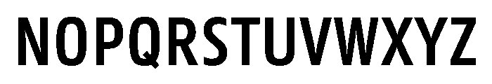 Forager Semibold Font UPPERCASE