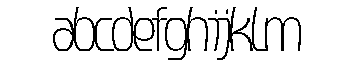 Forager Thin Overlap FONT