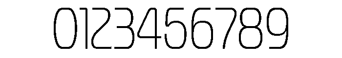 Forager Thin Font OTHER CHARS