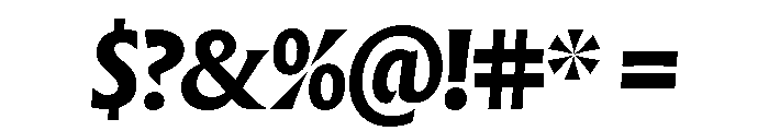 Forevs Bold Italic Font OTHER CHARS