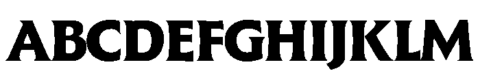 Forevs Extra Bold Font UPPERCASE