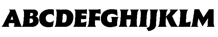 Forevs Heavy Italic Font UPPERCASE