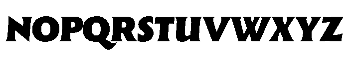 Forevs Heavy Italic Font UPPERCASE