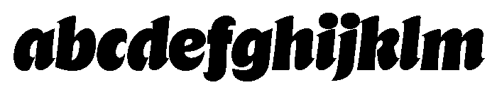 Forevs Heavy Italic FONT