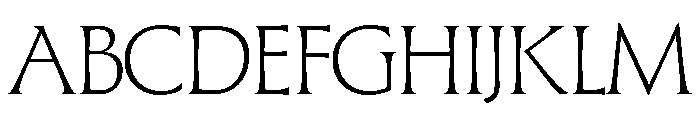 Forevs Light Font UPPERCASE