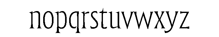 Forevs Light Font LOWERCASE