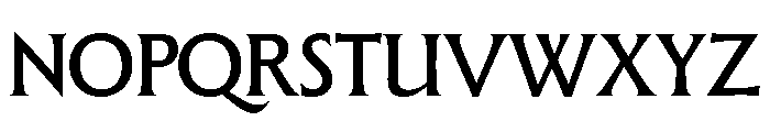 Forevs Medium Font UPPERCASE