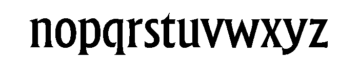 Forevs Medium Font LOWERCASE
