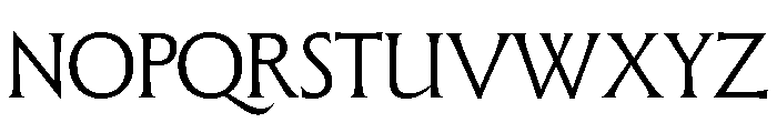 Forevs Regular Font UPPERCASE