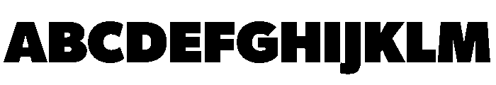 Formiga Heavy Font UPPERCASE