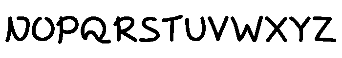 FOGESTAR-Text Font UPPERCASE