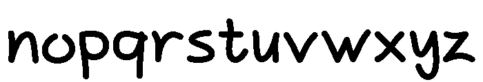 FOGESTAR-Text Font LOWERCASE
